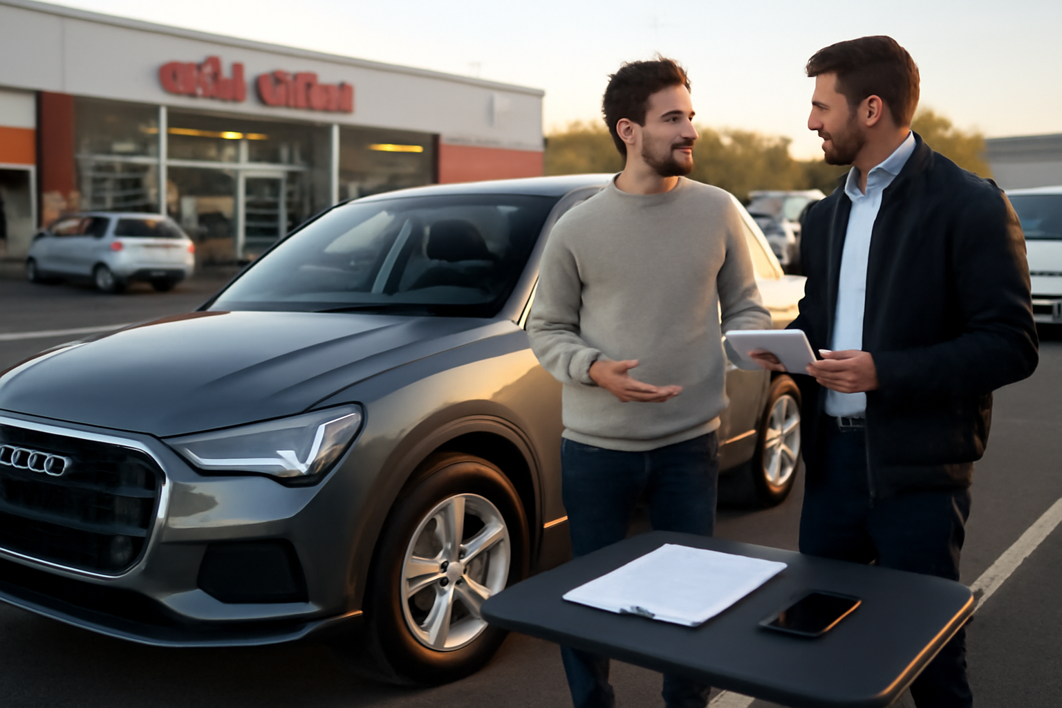 Audi Q3 d’occasion à inspecter pour un achat en ligne rapide
