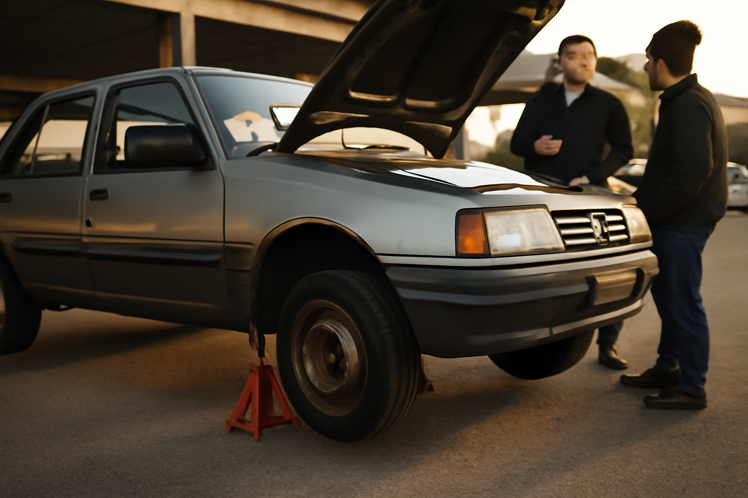 Peugeot 309 d’occasion à inspecter avant achat, contrôle technique et corrosion à vérifier