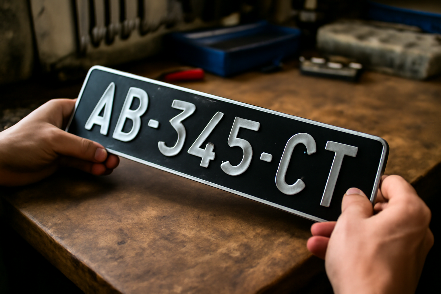 Plaque immatriculation collection : commande en ligne