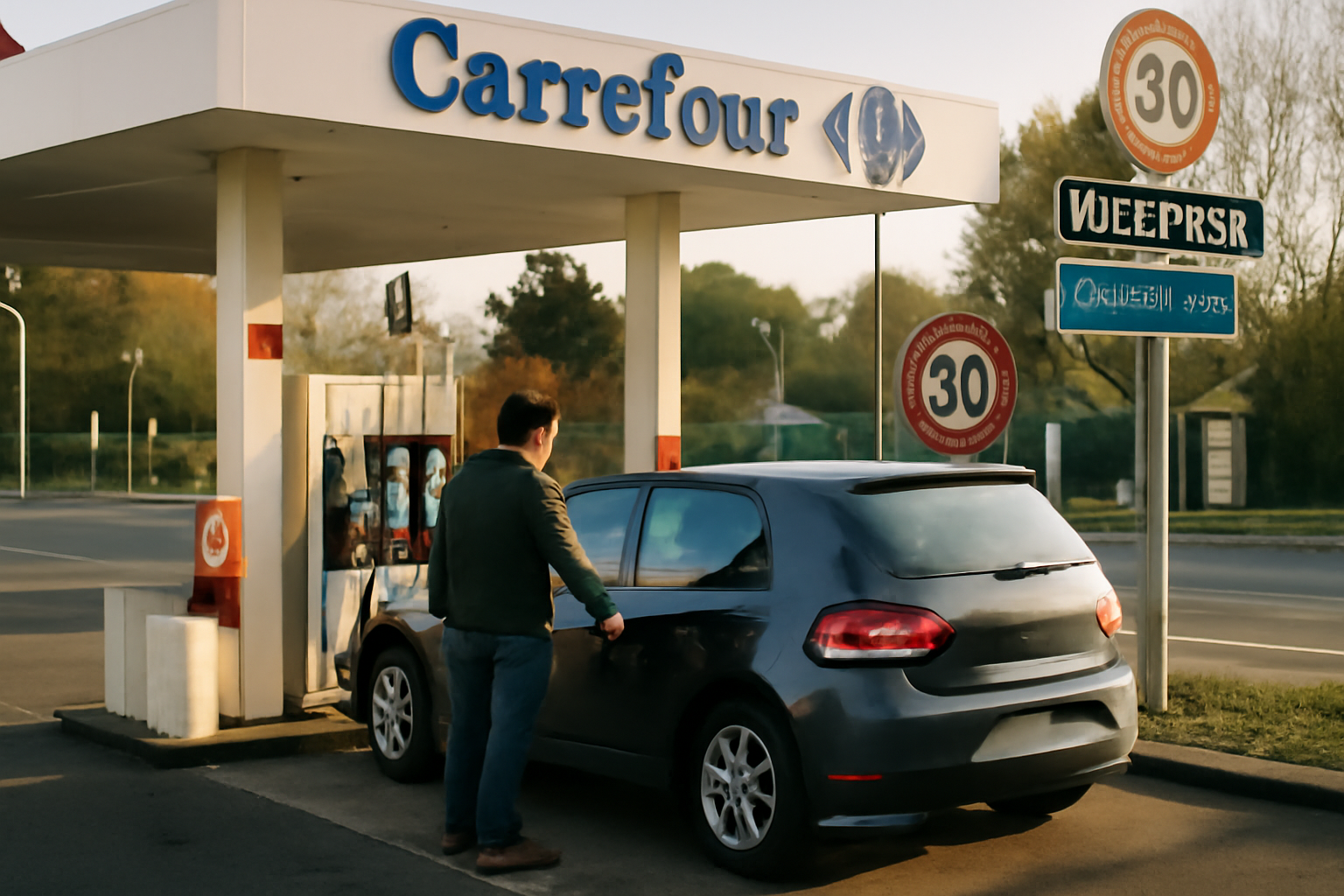 Station service Carrefour Mérignac : horaires & essence