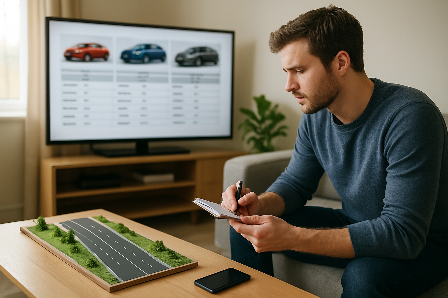 Lecture d’un tableau de performances pour choisir la voiture la plus adaptée à son usage