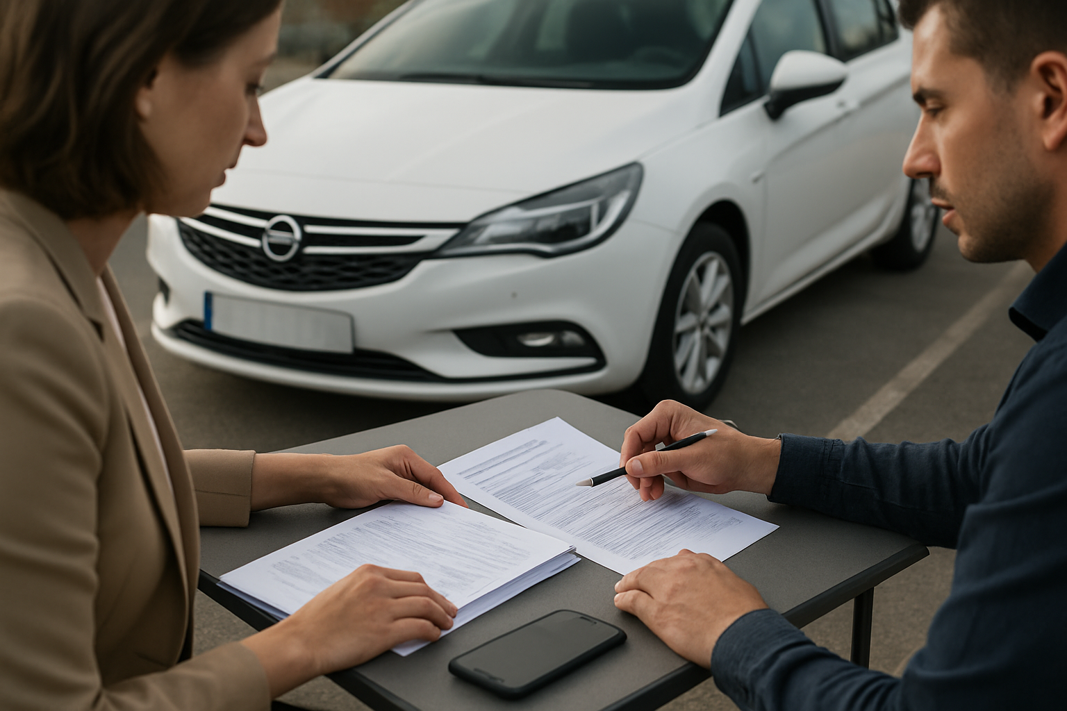 Opel Astra d’occasion : documents et vérification avant remise